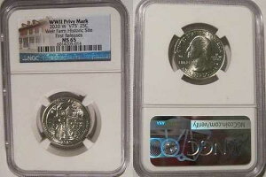 2020�N W Weir Farm NP �N�H�[�^�[ 25�Z���g NGC MS 65 Privy Mark V75 �t�@�[�X�g�����[�X