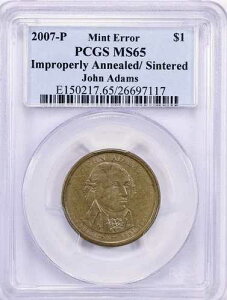 �H���ȃG���[ - 2007�N�W�����E�A�_���Y�E�h�� �s�K�؂ɏĂ��Ȃ܂����ꂽ�Č�PCGS MS65