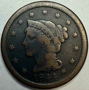 1844�N�� �҂ݍ��݃w�A ���[�W�Z���g �R�C���i�摜�ԍ��FLC511�j