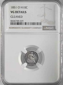 1851-O H10C ���R�̏��_�� ���_�C�� NGC VG �ڍׁu�N���[�j���O�ς݁v #8404748-029