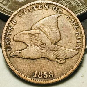 1858�N �t���C���O�C�[�O�� �Z���g�y�j�[ 1�Z���g ������ ���Ӓ� US�R�C�� CC28007