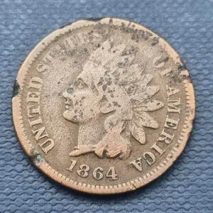 1864�N���C���f�B�A���w�b�h�E�Z���g1�Z���g�AL�t���A�ǎ����H�i #49490