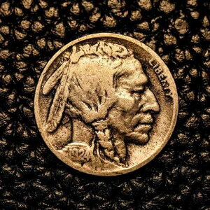 (ITM-5725) 1924-D �o�b�t�@���[ �j�b�P�� ~ Fine+ (F+ / FN+) Cndtn ~ ��������!