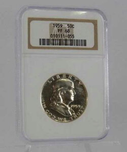 1959�N �V���o�[ �v���[�t �t�����N���� �n�[�t�_���[ NGC PF 68 50�Z���g �R�C�� �I�[���h�X���u SL127