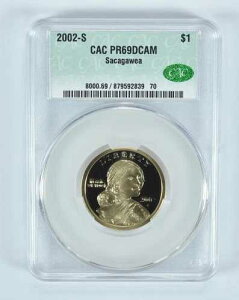 2002-S �T�J�K�E�B�A $1 PR69 DCAM CAC