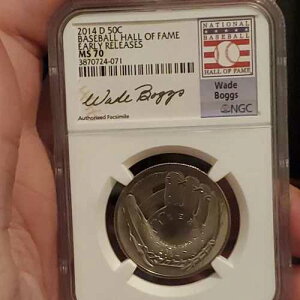 2014-D 50�Z���g �E�F�C�h�E�{�b�O�X �싅�a�� NGC MS70 �A�[���[�����[�X