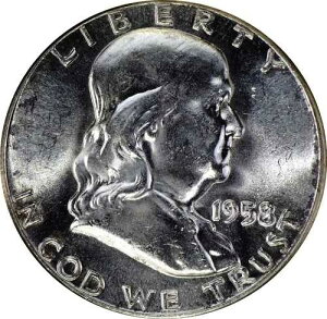 1958�N �t�����N���� �n�[�t�_���[ �V���o�[ UNC �^�C�v2 �����w���ő��������I 024