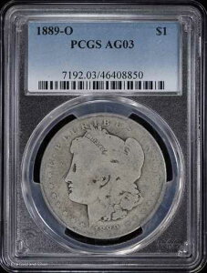 1889-O 1�h�� �����K����� PCGS AG 03
