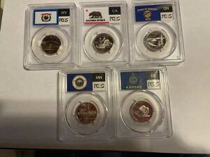 2005�N S�v���[�t �X�e�[�g�N�H�[�^�[ PCGS PR69DCAM ���� �I���W�i���X�^�C�� ���x�� �N���b�h