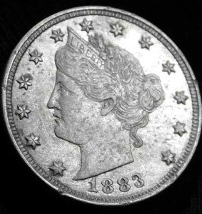 �A�����J 1883�N ���o�e�B�j�b�P���i�Z���g�Ȃ��j A2211142