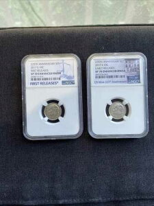 2017 S 10c 225���N�L�O �����_�C�� NGC SP70 ���������[�X