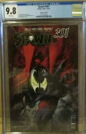 SPAWN #301、CGC 9.8、トッド・マクファーレンのストーリーとアート！VARIANTカバーM！