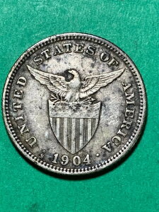 �A�����J �t�B���s�� 20 �Z���^�{ 1904-S #34 (���ɂ��o�i���Ă��܂��̂ŁA���� eBay �X�g�A��������������)
