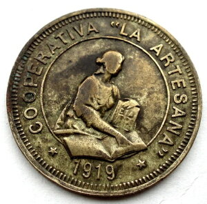 �X�y�C�� �o���Z���i 5 �Z���`���[�g�� 1919 COOPERATIVA LA ARTESANA SS13.5