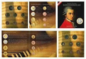 �I�[�X�g���A 2003 �N Bu �R�C���Z�b�g MOZART 1 �Z���g - 2 ���[�� - 8 �R�C�� 3,88 ���[��
