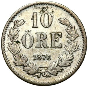 �X�E�F�[�f�� - �I�X�J��2�� - �R�C�� - 10 Ore Oere 1876 TS - �V���o�[ - ��ԗǍD!