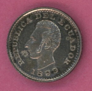 �G�N�A�h�� 1/2 �f�V�� 1899 ���} KM 55.1 UNC �ȉ��B