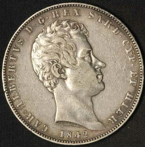 1842 5���� �J�[���E�A���x���g�D�X �C�^���A - �������� �A�����J