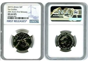 2019�N �C�M���X 50�y���X NGC MS66 DPL �O���t�@�� 20���N�L�O ������J