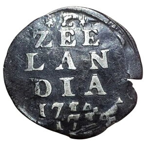 �G���[�R�C�� ~ �I�����_ 2 Stuivers 1714 Zeeland ��݁B