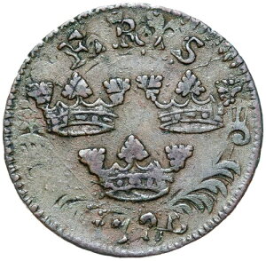 �X�E�F�[�f�� ? �t���f���b�N I. - �R�C�� - 1 Ore Oere 1720�AMERCURY DALER 1718