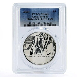 �p�� 5�|���h �{���f�B�A�i�V���[�Y �V�F�C�N�E�m�b�g�E�X�^�[�h MS68 PCGS CuNi �R�C�� 2020�N