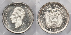 �G�N�A�h�� 1912�N L FG 1/2 �f�V�� �C�[�O�� ���� PCGS MS 65 �� ���} PC1254