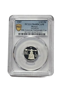 1987�N ���L�V�R �V���o�[���_�� ANA ��96���� PCGS 68 �E���g���J���I ���A �g�b�v�g�b�v ??