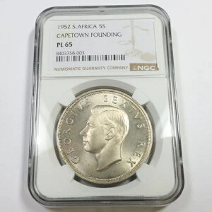 1952�N NGC PL65-��A�t���J �P�[�v�^�E�� �t�@�E���f�B���O 5 �V�����O�R�C�� #5795A-
