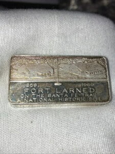 �r���e�[�W�I 1969�N Fort Larned National Bank And Trust Co 3�I���X �V���o�[0.999-