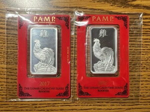 (1) 1�I���X .999 �V���o�[�o�[�APAMP �X�C�X ���i�V���[�Y: 2017 ���[�X�^�[�A���������ς�