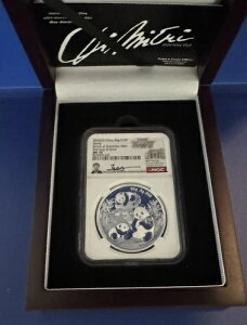 2025�N������30gm SilverPanda NGC MS70 FDI �[�Z��������/Gu SignLabel#037�Œ���