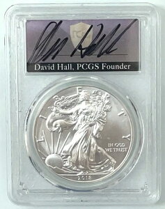2018�N W �o�[�j�b�V���h �V���o�[ �C�[�O�� PCGS SP70 �f�r�b�h�E�z�[�����M�T�C������