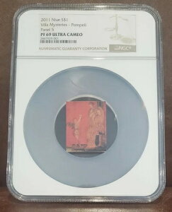 2011 NGC PR 69 U/C NIUE 33.80g �V���o�[ $1 �u���B�� �~�X�e���[�Y - �|���y�C�v�p�l�� 5/9-