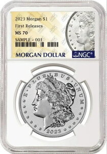 2023�N P �����K�� �V���o�[ �_���[ NGC MS70 BU UNC ������ �󏭕i ~ ����