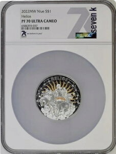 7k Metals 2022 �M���V���̑��z�_�w���I�X 1 �I���X .999 �V���o�[ NGC PF70 UC �~���g 500!