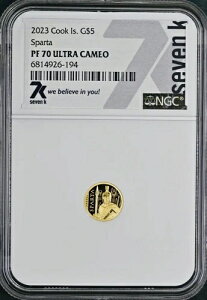 7k Metals 2023 �X�p���^ 1/2 g .999 ���� �N�b�N���� NGC PF70 UC ���s���� 5000��