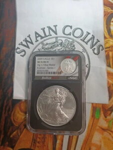 2009�N �A�����J�� �V���o�[ �C�[�O�� NGC �G�{���u �V���[�Y 1 MS70/MS70 EQ120