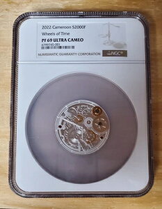 2�I���X ��� 2022�N �J�����[�� 2000 CFA Wheels of Time NGC PF69 �E���g���J���I
