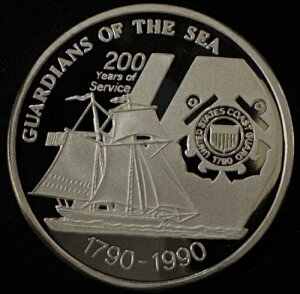 1990 �N USCG 200 ���N�L�O�V���o�[ ���E���h �v���X�e�B�� �v���[�t�A�󏭕i�B