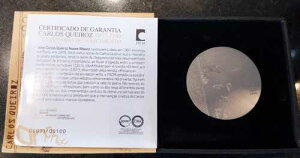 �|���g�K���D�G���_�� CARLOS QUEIROS 31/100 ����FINCM (casa da moeda)
