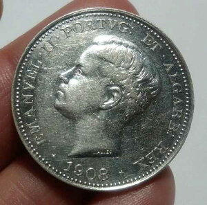 �|���g�K�� D. �}�k�G�� II 500 ���C 1908 (KM#547) XF