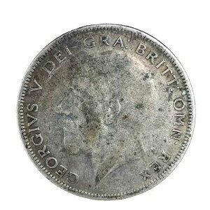 1928�N �C�M���X �V���o�[ �n�[�t�N���E�� �R�C�� F- Fine George V KM 835