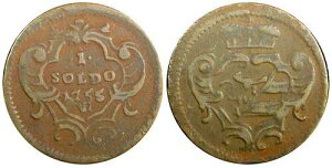 �C�^���A�̏B GORIZIA �}���A �e���W�A 1755 W 1 �\���h �E�B�[�� �~���g KM# 11 (501)