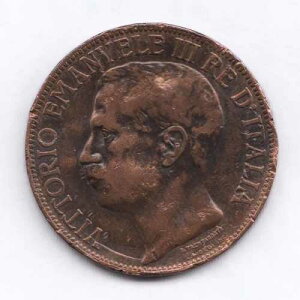 �C�^���A 10 Centesimi 1911 �������[���h�R�C�� KM51 �j�[�X��������50���N�L�O