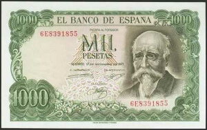 1000�y�Z�^�B 1971�N9��17���B6E�V���[�Y�B (Edifil 2023: 474c)�B�A�v���X�g
