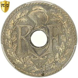 [#1285723] �t�����X 25 Centimes�A�����_�E�A�[�A.1939.�A�p���A�}�C���V���[���APCGS�AMS(6-