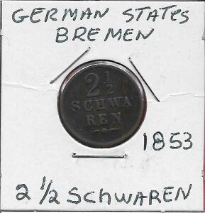 �h�C�c�̏��B �u���[�������R�s�s 2 1/2 �V�����@�[���� 1853 ��v�敪 ���t�A�z��