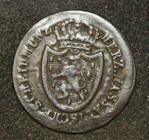 VF+ 1814 �h�C�c���B NASSAU 1/4 �N���C�c�@�[ KM# 9 1814