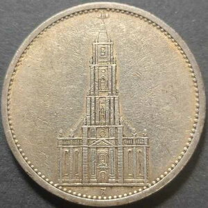 �h�C�c 5 ���C�q�X�}���N 1934 A KM#83 VF++ �h�C�c 1871 - 1948 ��O�鍑 1933 - 45